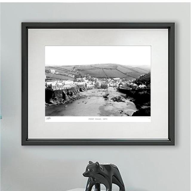 Port Isaac, 1895 - Single Picture Frame Print The Francis Frith Collection Size: 45cm H x 60cm W x 2.3cm D on Productcaster.