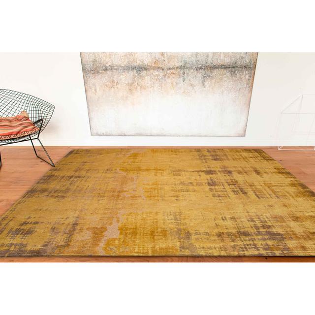 Venetian Dust Abstract Machine Woven Brown Area Rug Louis de Poortere Rug Size: Rectangle 200 x 280cm on Productcaster.