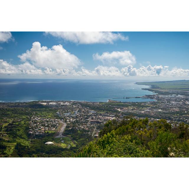 Wailuku And Kahului by - Wrapped Canvas Photograph House of Hampton Size: 51cm H x 76cm W on Productcaster.