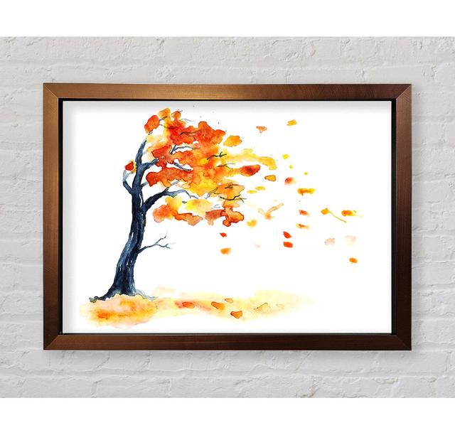 Autumn Winds - Single Picture Frame Art Prints Bright Star Size: 100cm H x 141.4cm W x 3.4cm D on Productcaster.