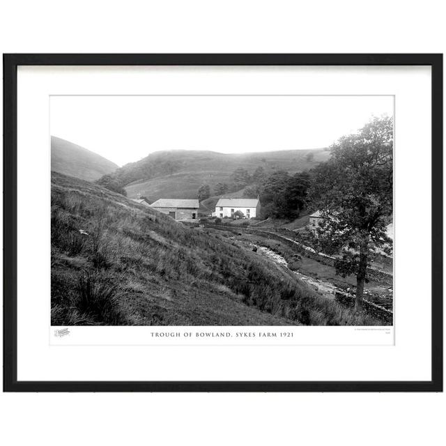 Trough Of Bowland, Sykes Farm 1921 - Single Picture Frame Print The Francis Frith Collection Size: 40cm H x 50cm W x 2.3cm D on Productcaster.