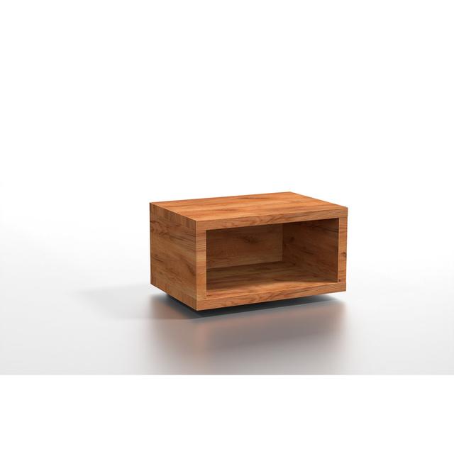 KEMP Cherry Bedside Table Union Rustic Colour: Ash Brown on Productcaster.