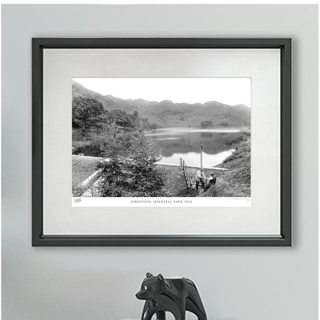 Coniston, Oxenfell Tarn 1924 by Francis Frith - Single Picture Frame Print The Francis Frith Collection Size: 60cm H x 80cm W x 2.3cm D on Productcaster.