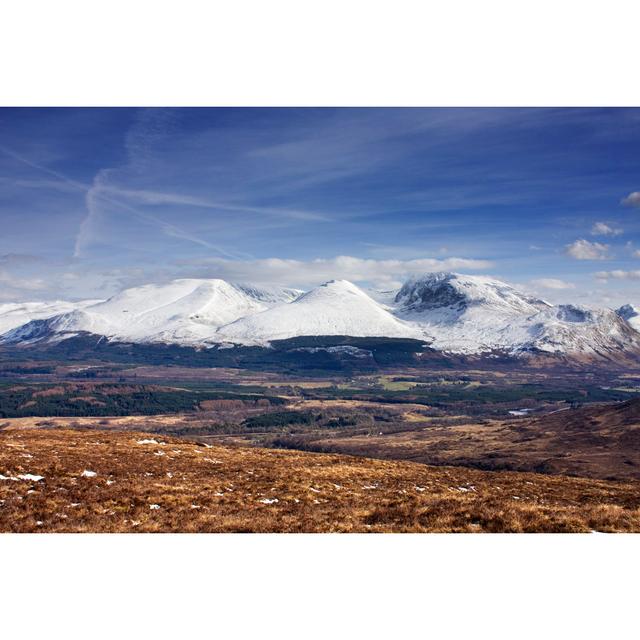 Cusack Nevis Mountain Range by Steve Elsworth - Wrapped Canvas Photograph Alpen Home Size: 81cm H x 122cm W x 3.8cm D on Productcaster.