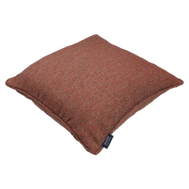 Aubryana Throw Pillow Cover 17 Stories Colour: Terracotta, Size: 60cm H x 60cm W x 1cm D on Productcaster.