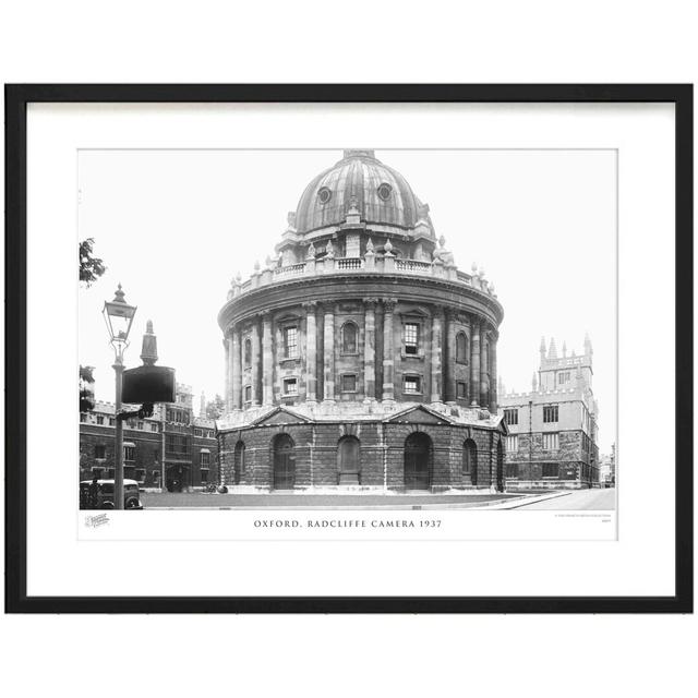 'Oxford, Radcliffe Camera 1937' by Francis Frith - Picture Frame Photograph Print on Paper The Francis Frith Collection Size: 45cm H x 60cm W x 2.3cm on Productcaster.