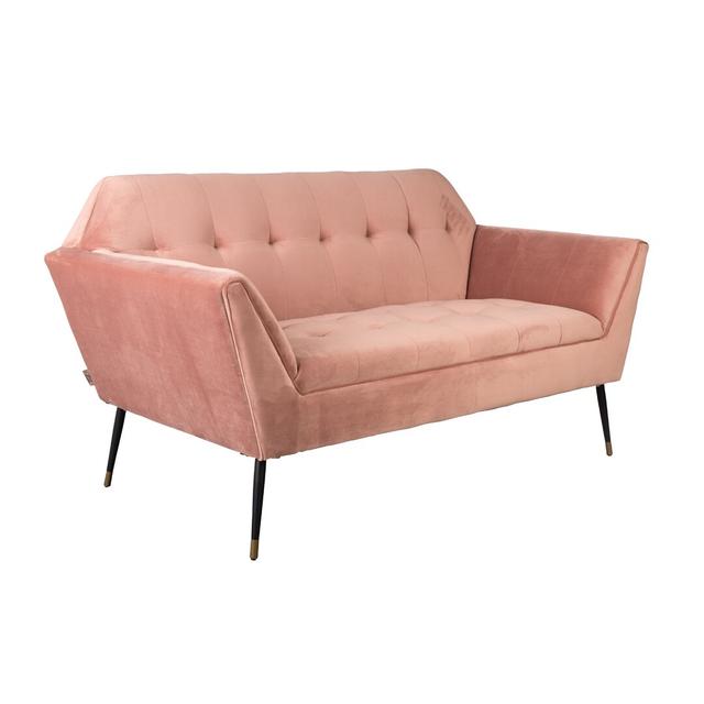 Zweiersofa Kate Dutchbone Polsterfarbe: Rosa on Productcaster.