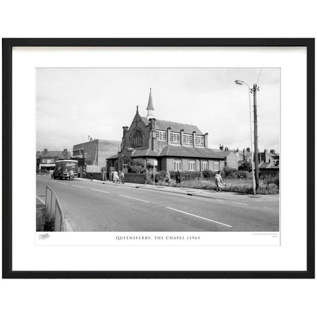 'Queensferry, the Chapel C1965' by Francis Frith - Picture Frame Photograph Print on Paper The Francis Frith Collection Size: 40cm H x 50cm W x 2.3cm on Productcaster.