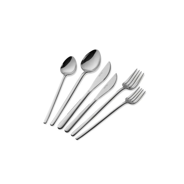 Latitude Run Aprea 36 Piece Stainless Steel Cutlery Set , Service for 6 Latitude Run on Productcaster.