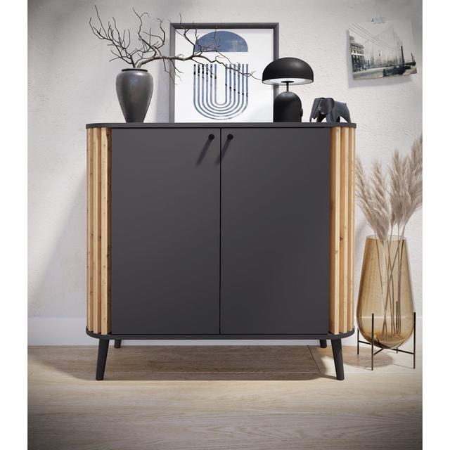 Brooksdale 92cm Wide Highboard George Oliver on Productcaster.