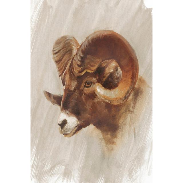 Western American Animal Study I by Ethan Harper - Wrapped Canvas Painting Alpen Home Size: 76cm H x 51cm W on Productcaster.