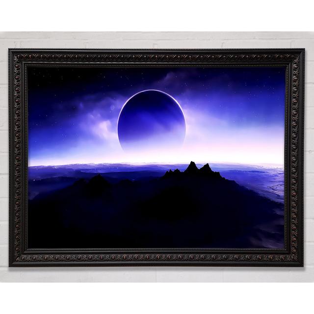 Solar Planet - Single Picture Frame Art Prints Bright Star Size: 42cm H x 59.7cm W on Productcaster.