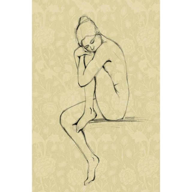 Printed Sophisticated Nude IV (U) by Ethan Harper - Wrapped Canvas Print Marlow Home Co. Size: 76cm H x 51cm W x 3.8cm D on Productcaster.