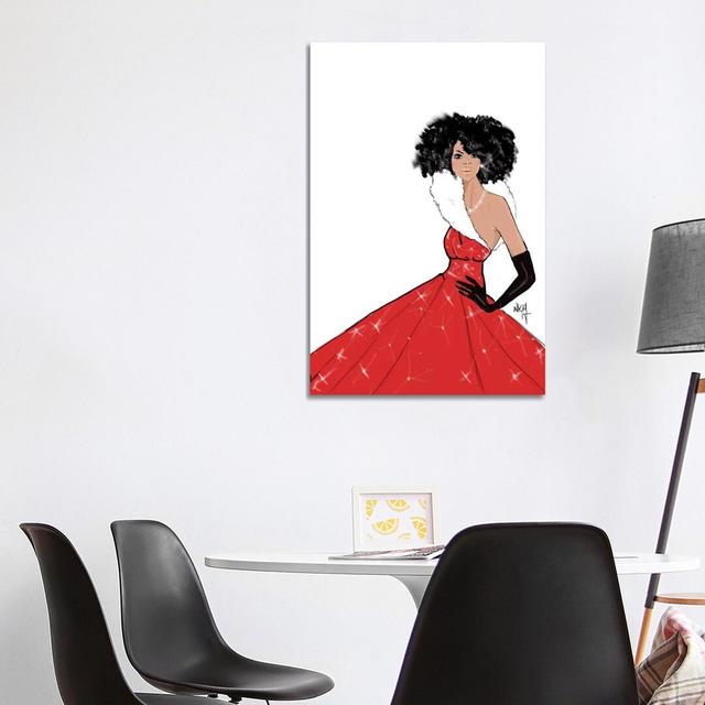 Xmas by Nicholle Kobi - Print on Canvas Latitude Run Size: 101.6cm H x 66.04cm W x 1.91cm D, Format: Wrapped Canvas on Productcaster.