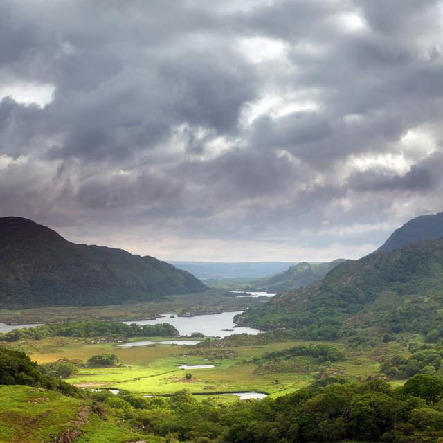 Gorgeous Landscape In Ireland - Print Alpen Home Size: 122cm H x 122cm W x 3.8cm D on Productcaster.