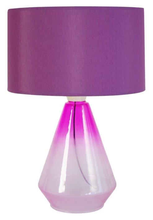 Kacie Metal Table Lamp Latitude Run Base Colour: Pink, Shade Colour: Pink on Productcaster.