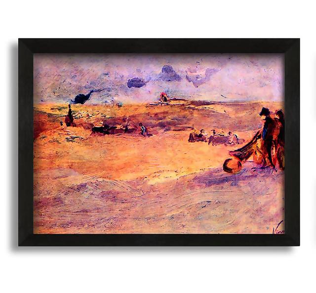 Van Gogh the Dunes - Picture Frame Graphic Art on Canvas ClassicLiving Size: 42cm H x 60cm W x 10cm D on Productcaster.