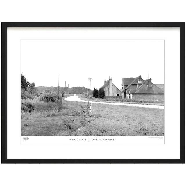 'Woodcote, Crays Pond C1955' by Francis Frith - Picture Frame Photograph Print on Paper The Francis Frith Collection Size: 45cm H x 60cm W x 2.3cm D on Productcaster.