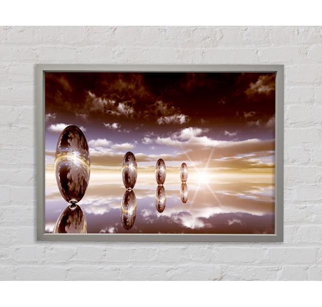 Single Picture Frame Art Prints on Canvas Bright Star Size: 100cm H x 141.4cm W x 3.3cm D on Productcaster.