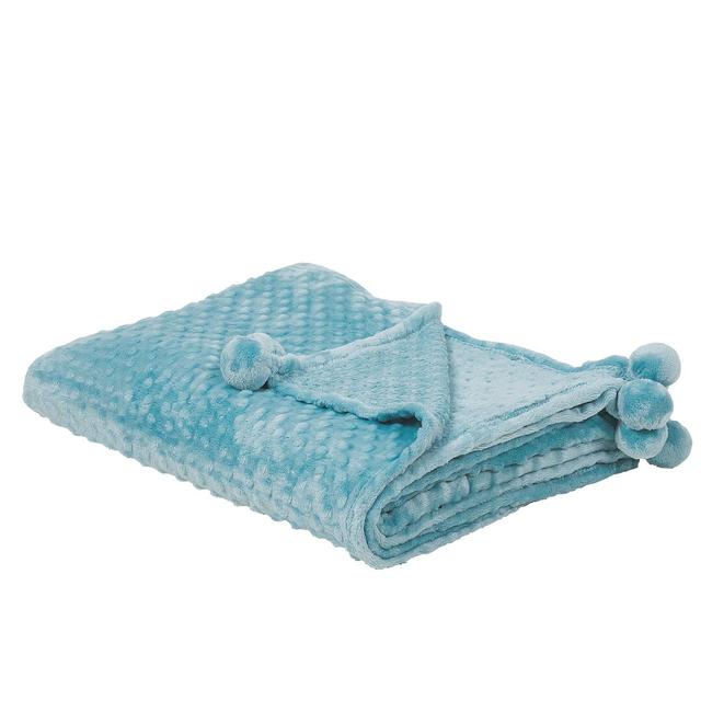 Mariefred Samur Bedspread Fjørde & Co Size: 200 x220 cm Bedspread, Colour: Light Blue on Productcaster.