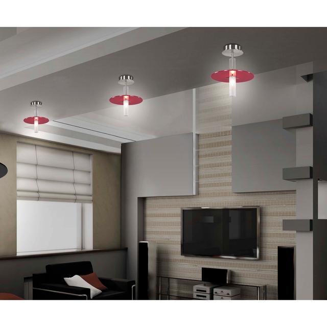 Pospisil 1-Light Semi Flush Mount Brayden Studio on Productcaster.