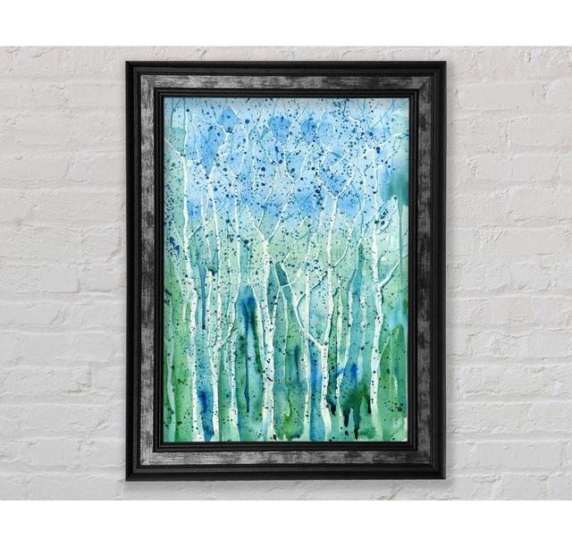 Tree Splash - Single Picture Frame Art Prints Bright Star Size: 84.1cm H x 59.7cm W x 8cm D on Productcaster.