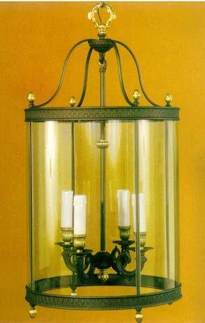 Rupelmonde 4 - Light Lantern Pendant Rosalind Wheeler Finish: Decape French Gold on Productcaster.