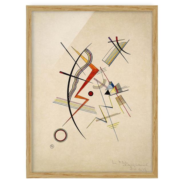 Annual Edition by Wassily Kandinsky - Picture Frame Graphic Art Corrigan Studio Frame Option: Brown Framed, Size: 70cm H x 50cm W x 2cm D on Productcaster.