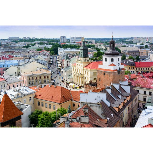 Daylen Old Town In Lublin by Woyzzeck - Wrapped Canvas Photograph Latitude Run Size: 61cm H x 91cm W x 3.8cm D on Productcaster.