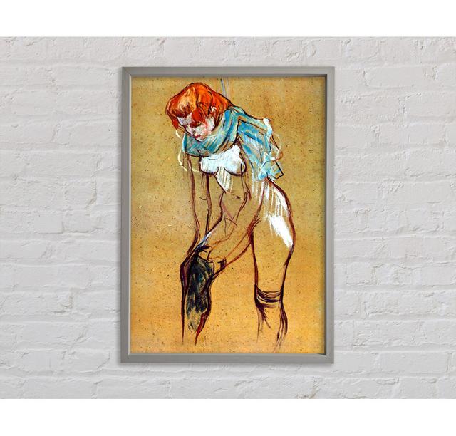 Toulouse Lautrec Stockings - Print Rosalind Wheeler Size: 118.9cm H x 84.1cm W on Productcaster.