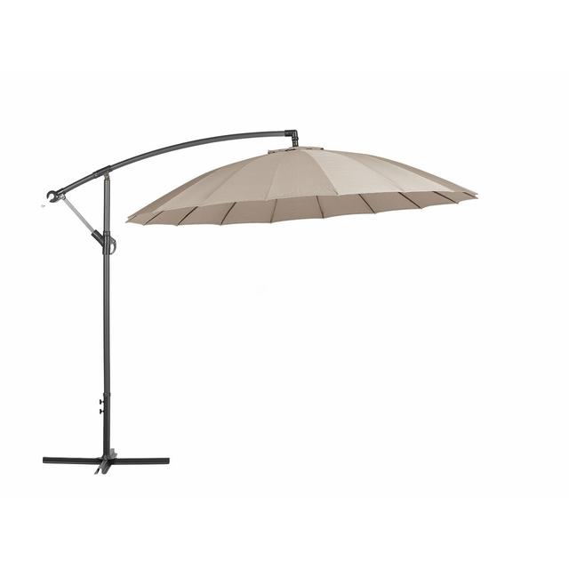 2.6m Cantilever Parasol Dakota Fields Colour (Fabric): Mocha on Productcaster.