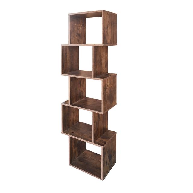 Adrean Bookcase Brayden Studio Colour: Brown on Productcaster.