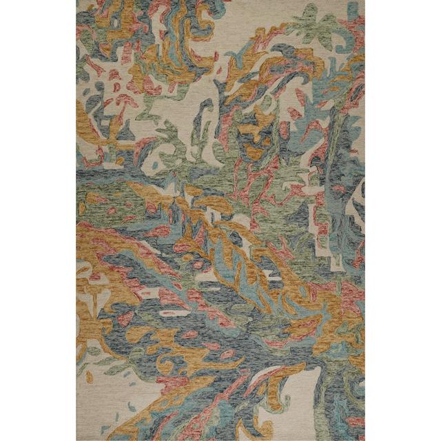 Juelz Abstract Multi Area Rug Lark Manor Rug Size: Rectangle 140 x 200cm on Productcaster.