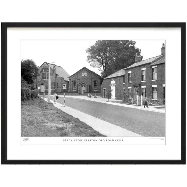 'Freckleton, Preston Old Road C1965' - Picture Frame Photograph Print on Paper The Francis Frith Collection Size: 28cm H x 36cm W x 2.3cm D on Productcaster.