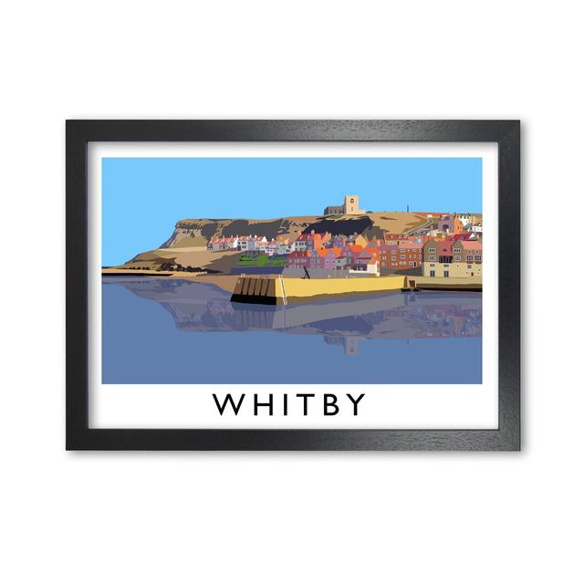 Whitby by Richard O'Neill - Single Picture Frame Print 17 Stories Frame Options: Black, Size: 59.4 cm H x 81.4 cm W x 3 cm D on Productcaster.