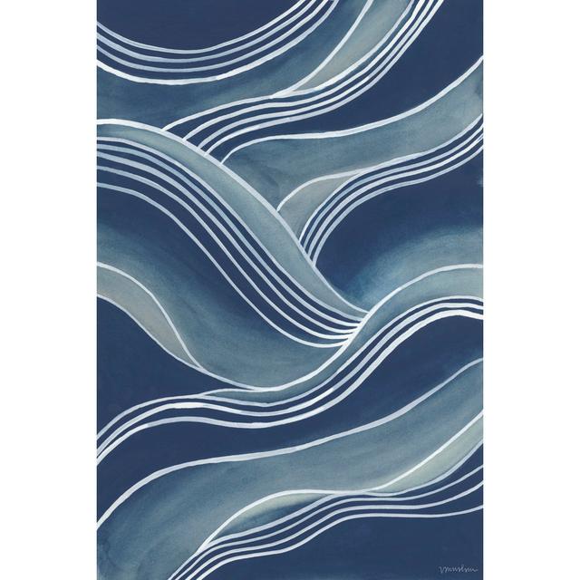 Wind & Waves III - Wrapped Canvas Painting Print Ivy Bronx Size: 46cm H x 30cm W x 3.8cm D on Productcaster.