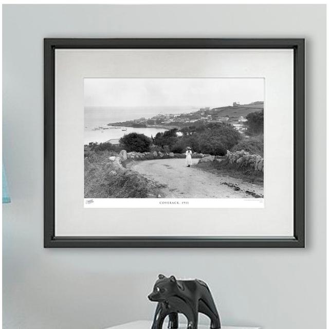 'Coverack, 1911' - Picture Frame Photograph Print on Paper The Francis Frith Collection Size: 28cm H x 36cm W x 2.3cm D on Productcaster.