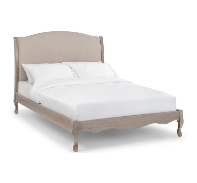 Felicity Upholstered Bed Frame Fernleaf Size: Kingsize (5') on Productcaster.