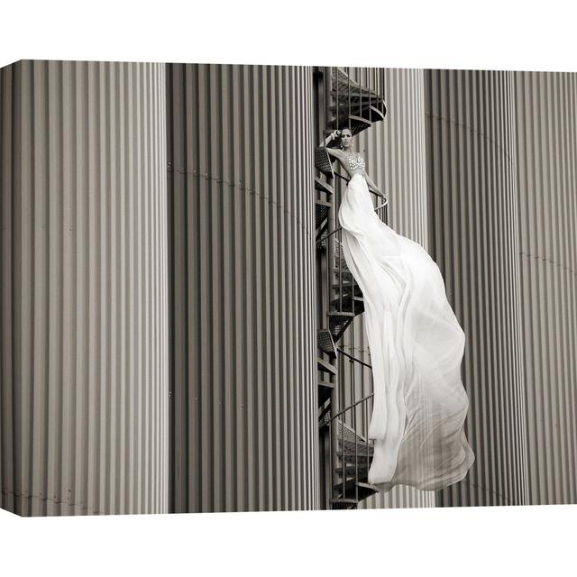 3AP6129 Unconventional Womenscape #5 (BW) by Julian Lauren - Wrapped Canvas Art Prints 17 Stories Size: 60cm H x 80cm W x 4cm D on Productcaster.