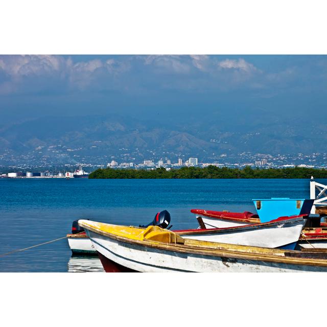 Caribbean Port by Peeterv - No Frame Art Prints on Canvas Breakwater Bay Size: 51cm H x 76cm W on Productcaster.