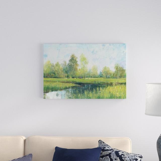 Tranquil Park I by Timothy O' Toole - Wrapped Canvas Print Three Posts Size: 51cm H x 76cm W on Productcaster.