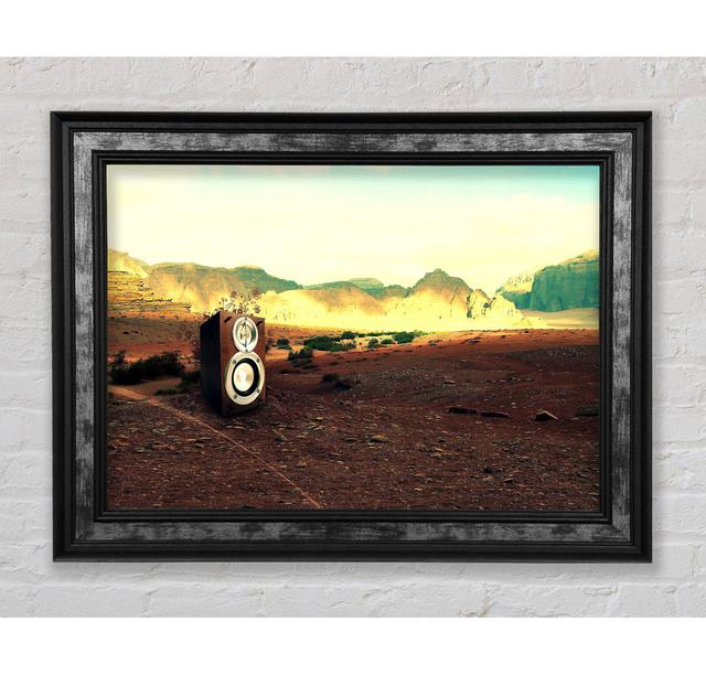 Speaker Art - Single Picture Frame Art Prints Bright Star Size: 59.7cm H x 84.1cm W x 8cm D on Productcaster.