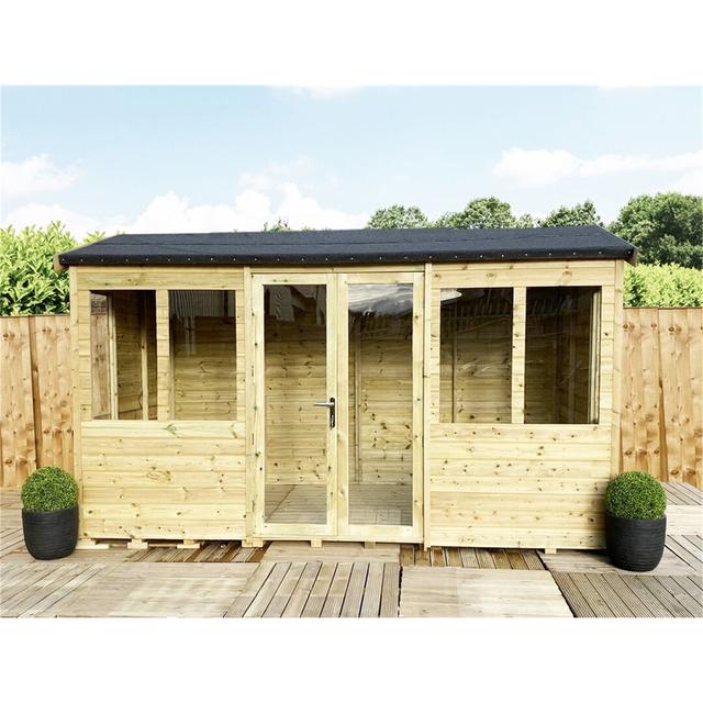 Ultra 11 x 13 Ft. Tongue and Groove Summer House Dakota Fields on Productcaster.