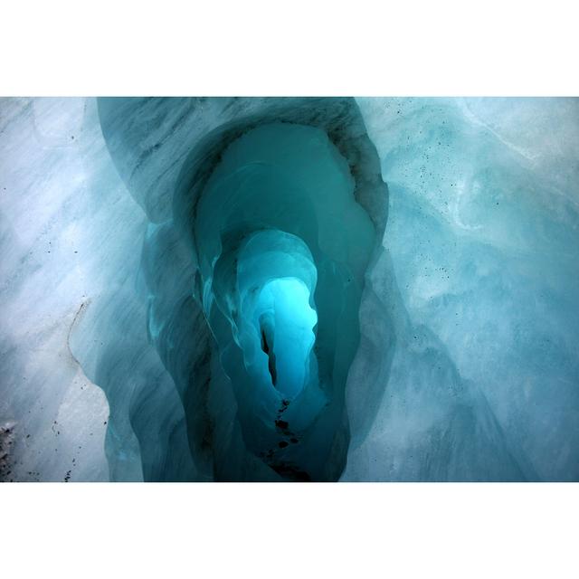 Arta Ice Cave Landscape by Subodh Agnihotri - Wrapped Canvas Photograph Metro Lane Size: 81cm H x 122cm W x 3.8cm D on Productcaster.