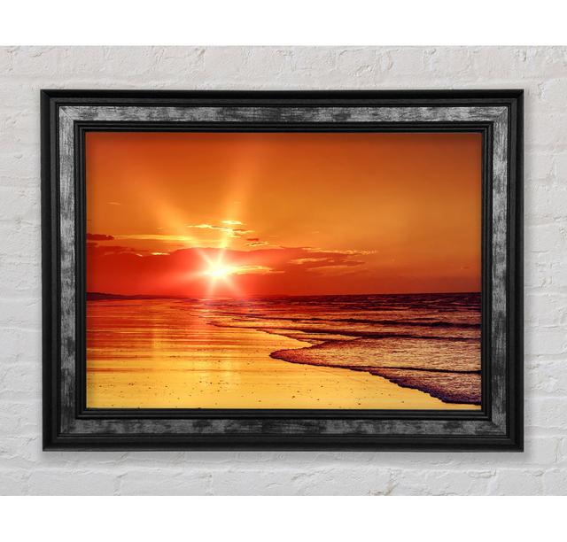 As The Sun Comes Through The Clouds - Single Picture Frame Art Prints Bright Star Size: 29.7cm H x 42cm W x 8cm D on Productcaster.