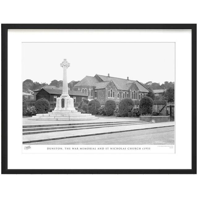 'Dunston, the War Memorial and St Nicholas Church C1955' by Francis Frith - Picture Frame Photograph Print on Paper The Francis Frith Collection Size: on Productcaster.