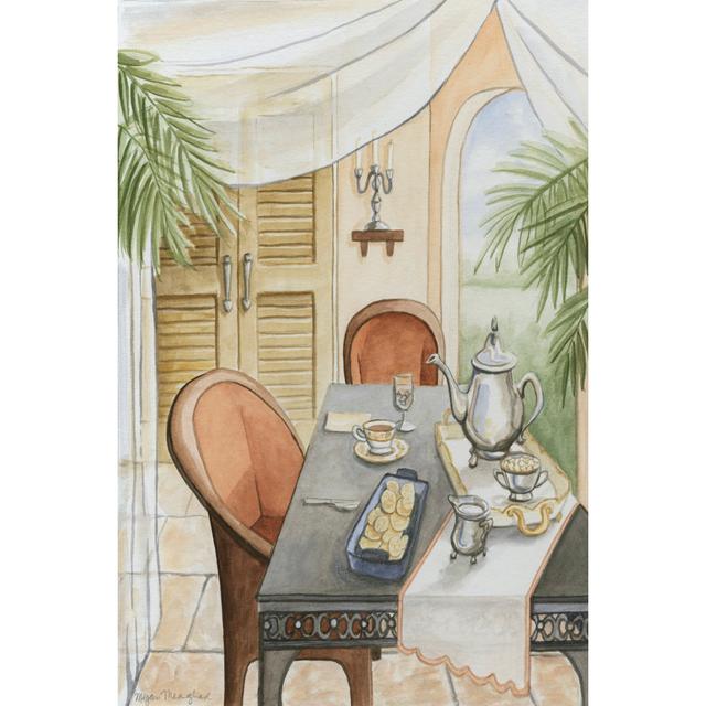 Grand Hotel Vignette III (D) by Megan Meagher - Wrapped Canvas Art Prints Brambly Cottage Size: 91cm H x 61cm W on Productcaster.