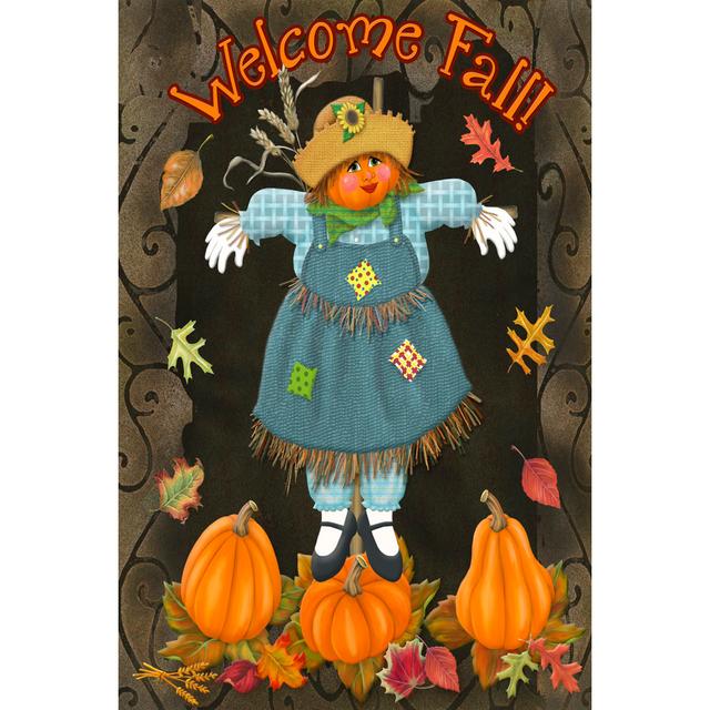 Fall Scarecrow II The Seasonal Aisle Size: 76cm H x 51cm W on Productcaster.