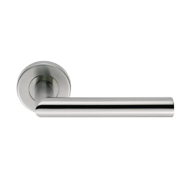 Yakhlef Latch Door Handle Symple Stuff Finish: Grey on Productcaster.