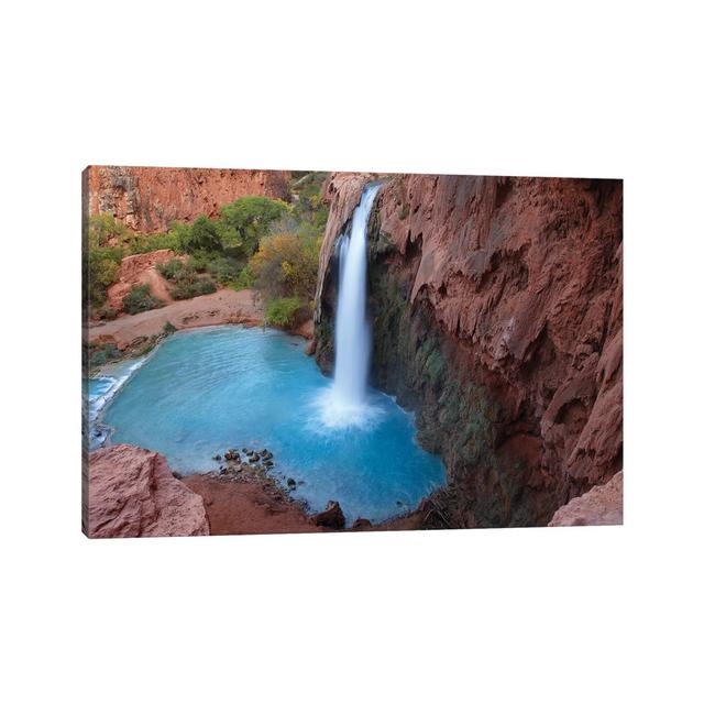 Havasu Falls, Grand Canyon, Arizona VII by Tim Fitzharris - Wrapped Canvas Print Alpen Home Size: 66.04cm H x 101.6cm W x 1.905cm D on Productcaster.